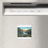 Uitzicht van Harpers Ferry, Va. -1907 Magneet (Insitu (Vaatwasser))