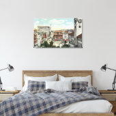 Uitzicht van Harrington Corner Canvas Afdruk (Insitu (Slaapkamer))