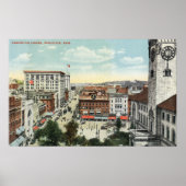 Uitzicht van Harrington Corner Poster (Voorkant)