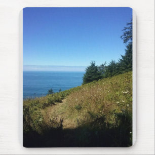 Uitzicht van Hart's Cove Trail, Oregon Coast Muismat