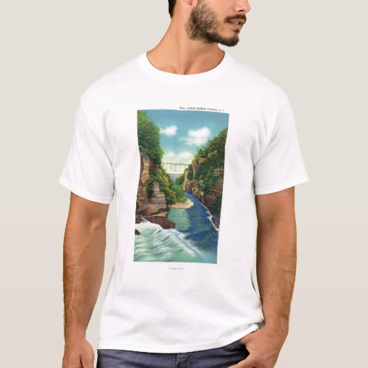 Uitzicht van Herfst Creek Gorge T-shirt (Voorkant)