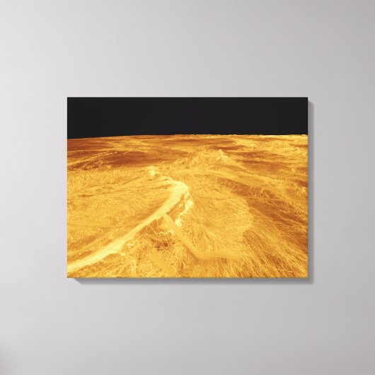 uitzicht van het 3D-perspectief van Latona Vorona Canvas Afdruk (Voorkant)