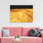 uitzicht van het 3D-perspectief van Latona Vorona Canvas Afdruk (Insitu (Woonkamer))