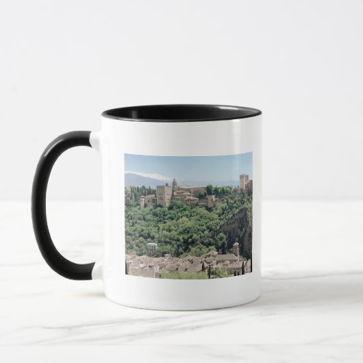 Uitzicht van het Alhambra Mok (Links)
