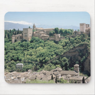Uitzicht van het Alhambra Muismat