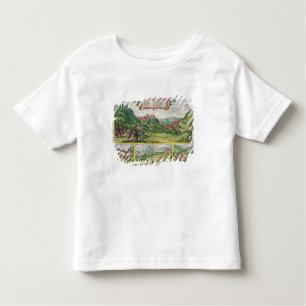 Uitzicht van het Alhambra uit 'Civitates Orbis Ter Kinder Shirts