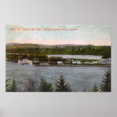 Uitzicht van het Amusement Park Oaks Poster (Voorkant)