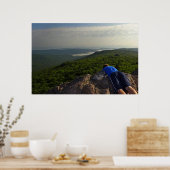 Uitzicht van het Appalachian Trail, Grayson Highla Poster (Keuken)