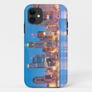 Uitzicht van het blauwe uur in het centrum van Sea iPhone 11 Hoesje