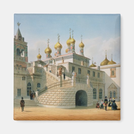 Uitzicht van het Bojaarpaleis in het Kremlin van M Magneet (Voorkant)