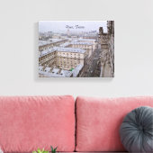 UITZICHT VAN HET canvas NOTRE DAME CATHEDRAL PARIS (Insitu (Woonkamer))