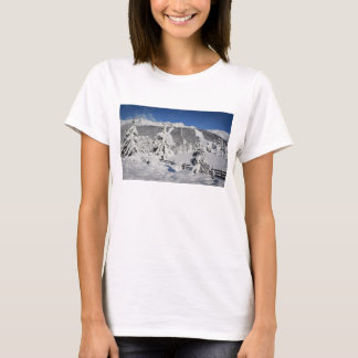 Uitzicht van het catedral-skioord in Bariloche T-shirt