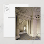 Uitzicht van het centrale gebouw 1642-51 briefkaart (Voorkant / Achterkant)