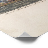  Uitzicht van het christelijke St. Croix (1839) Poster (Hoek)