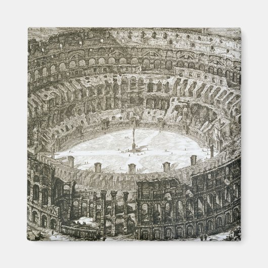 Uitzicht van het Colosseum uit de Uitzichten van R Magneet (Voorkant)