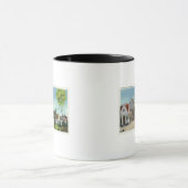 Uitzicht van het Deense dorp Mok (Midden)