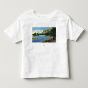 Uitzicht van het Elephant-gebergte Kinder Shirts