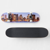 Uitzicht van het financiële district van het centr skateboard (Horizontaal)