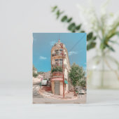 Uitzicht van het Franse Riviera in het Briefkaart  (Staand voorkant)