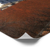 Uitzicht van het gebouw van het Hongaarse parlemen Poster (Hoek)