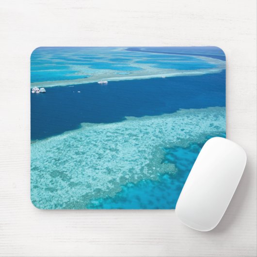 Uitzicht van het Great Barrier Reef door het Muismat (Met muis)