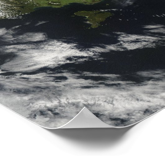 Uitzicht van het grootste deel van het eiland Nieu Poster (Hoek)