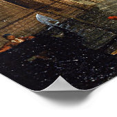 Uitzicht van het Grote Kanaal, Venetië - Canaletto Poster (Hoek)