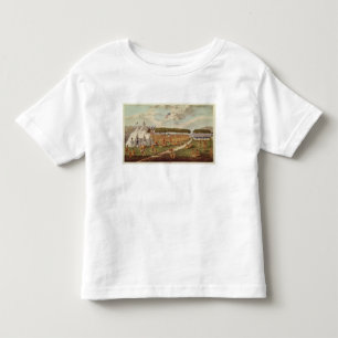 Uitzicht van het Grote Verdrag in Prairie du Kinder Shirts