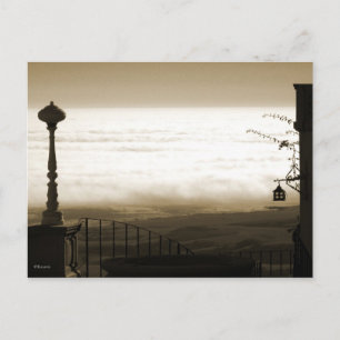 Uitzicht van het Hearst Castle Briefkaart