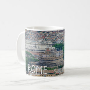 Uitzicht van het historische stadscentrum van Rome Koffiemok