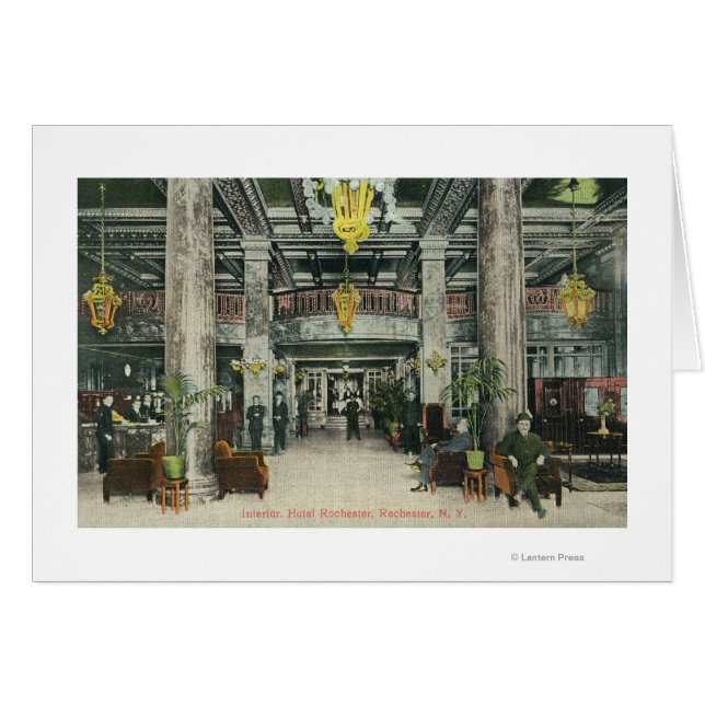 Uitzicht van het Hotel Rochester Lobby (Voorkant Horizontaal)