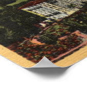 Uitzicht van het Huntington-hotel Poster (Hoek)