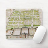 Uitzicht van het Jesuit College in La Fleche, 1655 Muismat (Met muis)