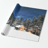 Uitzicht van het kajuitgebergte cadeaupapier (Uitgerold)