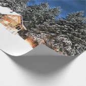 Uitzicht van het kajuitgebergte cadeaupapier (Hoek)