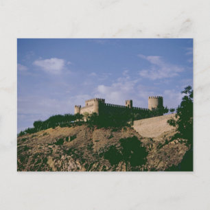 Uitzicht van het kasteel briefkaart