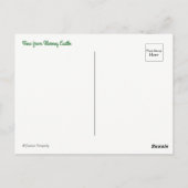 Uitzicht van het kasteel van Blarney Briefkaart (Achterkant)