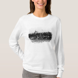 Uitzicht van het kasteel van Windsor, over de Thee T-shirt