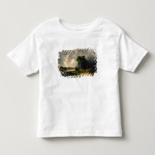 Uitzicht van het Kremlin in Bad Weather, 1851 Kinder Shirts
