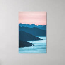 Uitzicht van het landschap van Noorwegen