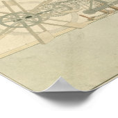 Uitzicht van het loopwiel, van het gezichtsvermog poster (Hoek)