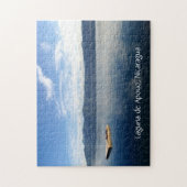 uitzicht van het meer apoyo legpuzzel (Verticaal)