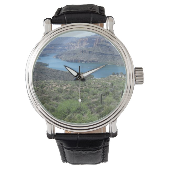 Uitzicht van het meer van Apache Horloge (Voorkant)