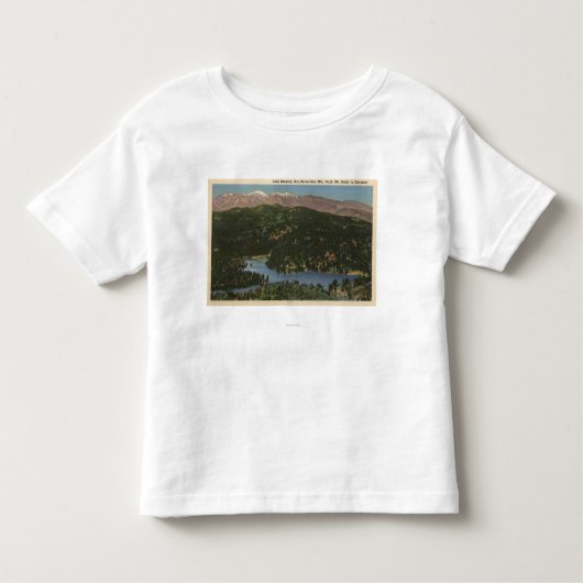 Uitzicht van het meer van Gregory en San Bernardin Kinder Shirts (Voorkant)