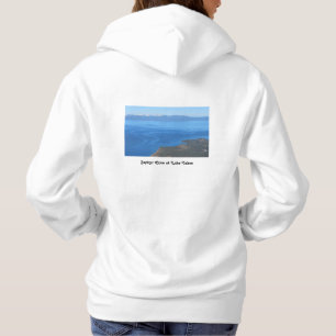 Uitzicht van het meer van Tahoe Hoodie