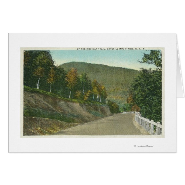 Uitzicht van het Mohikaanse spoor (Voorkant Horizontaal)