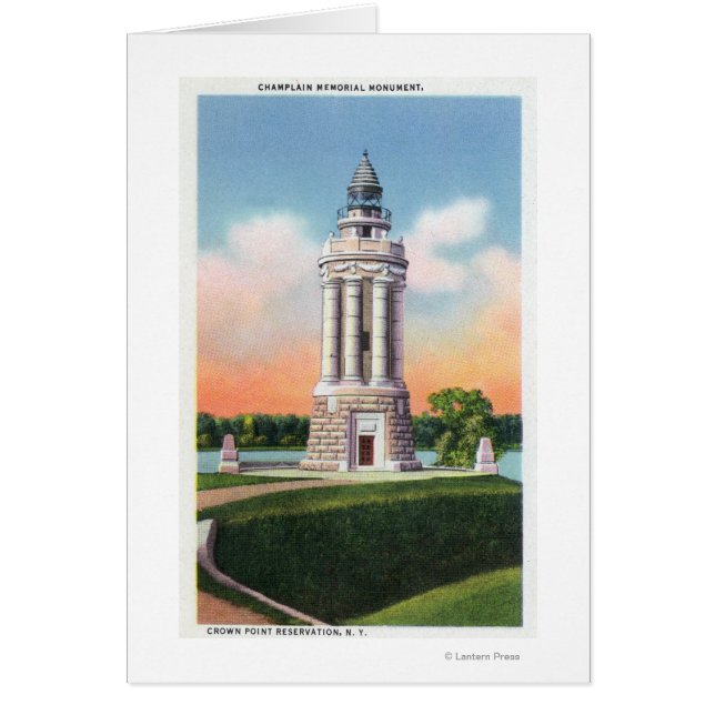 Uitzicht van het Monument voor de Champlap (Voorkant)