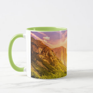 Uitzicht van het Nationaal Park Yosemite Mok