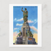 Uitzicht van het Nat'l Monument voor Amerikaanse v Briefkaart (Voorkant)