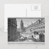 Uitzicht van het nieuwe waarnemingscentrum in de j briefkaart (Voorkant / Achterkant)